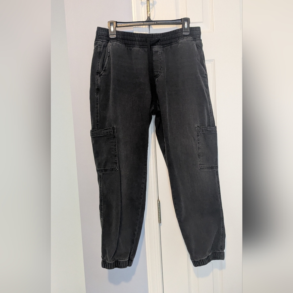 Sonoma Charcoal Cropped Cargo Pants